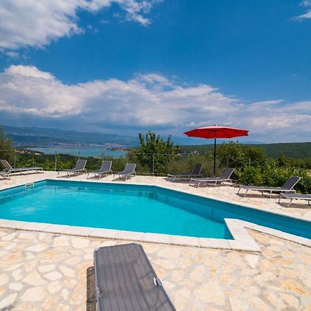Holiday House Rosalia With Seaview And Swimming Pool Suzan Eksteriør billede